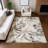 Machine Washable Indoor/Outdoor London ACN2260 Floral Rug-1521975469