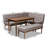 5 - Person Solid Wood Solid Wood Top Four Leg Dining Set