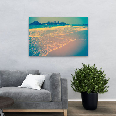 Pulling Away - Coastal Shells And Coral Photography Realism Beach Art