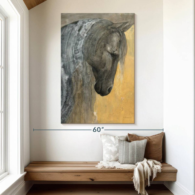 Brampt Pensive, 51" H x 34" W