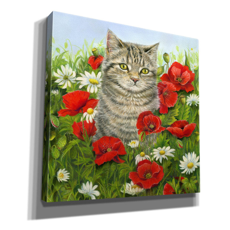 «Secret Place On Canvas» par Janet Pidoux, H 26 po x l 26 po x P 1,5 po