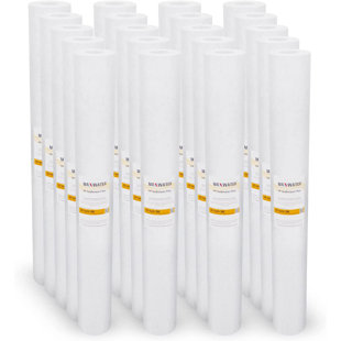 Cartouche filtrante de remplacement pour eau 5 pouces Max Water 20 pouces x 2,5 pouces Max (Ensemble de 20)