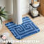 Akinori Polypropylene Plastic Non-Slip Bath Mat-239931396