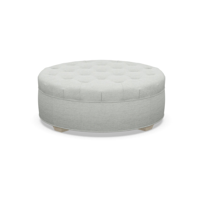 Round Ottoman, 5246-70, Sandstone