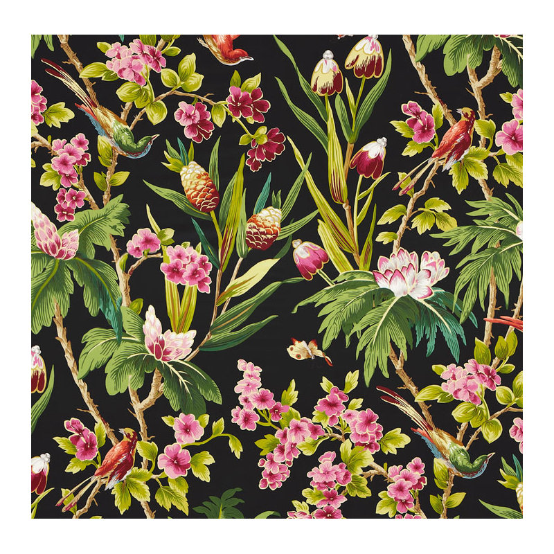 Seychelles Fabric, Noir