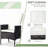 3-Piece Reclining Patio Bistro Set