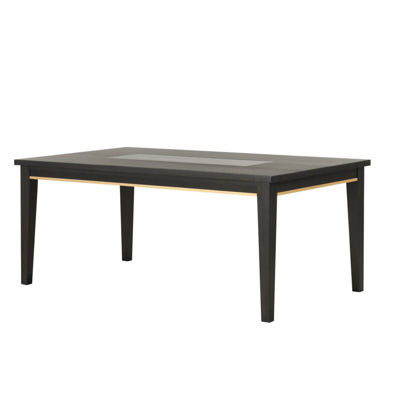 Table de cuisine rectangulaire Contemporary