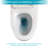 Ceramic One Piece Toilet,Single Flush With Soft Clsoing Seat