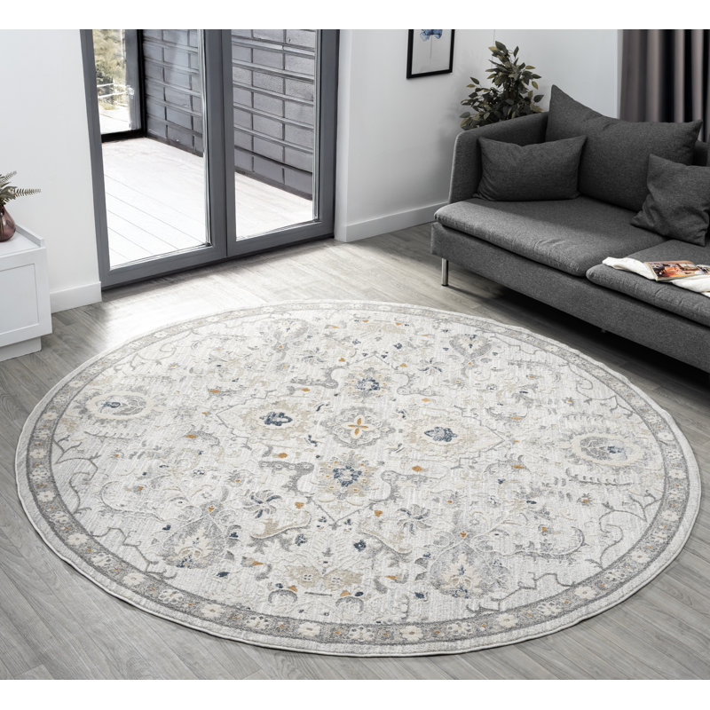 United Weavers Lexington Darcy Grey Area Rug, 7'11" x 7'11"