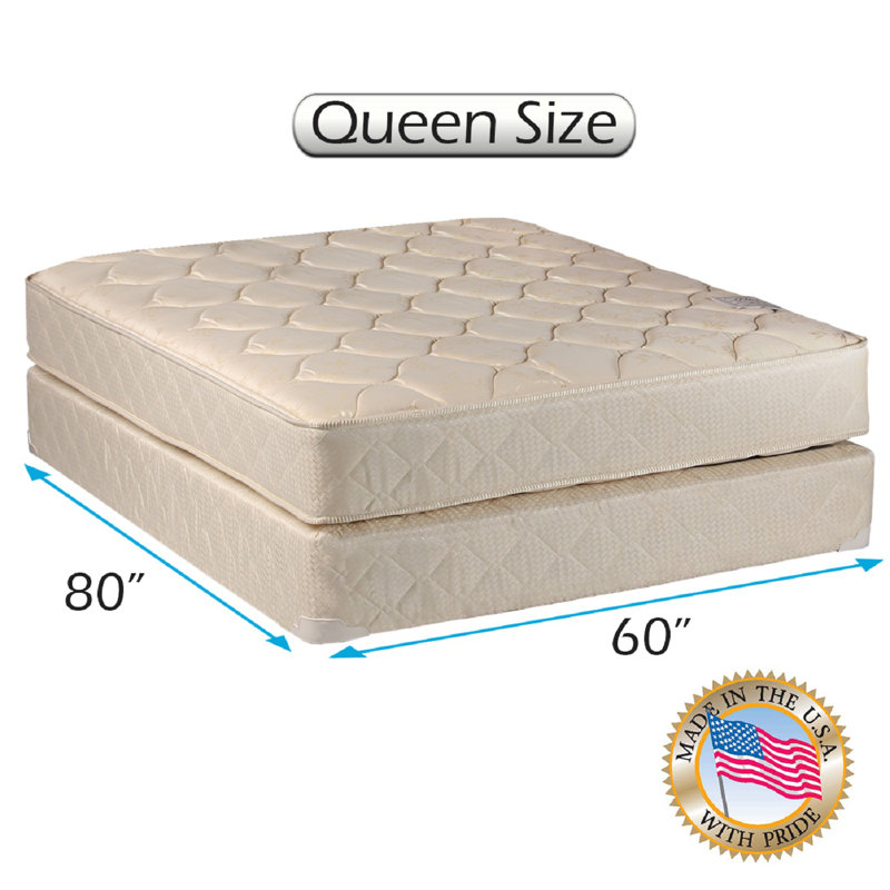 Matelas à ressorts 9 po Alwyn Home Craigywarren, Grand