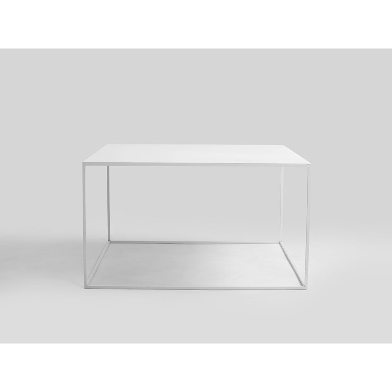 Priya Frame Coffee Table, White