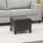 Gray Faux Leather