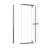 Corner Shower Enclosure 36 In. W X 72 In. H Frameless Neo-Angle Shower Enclosure, 1/4" (6Mm) Clear SGCC Tempered Glass, Pivot Shower Door In Matte Black,Shower Base Not Included-122371849