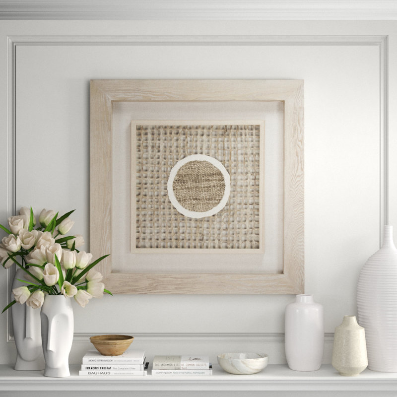 Abstract Paper Framed Art Print