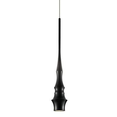 Polaris 1-Light 5" ETL Certified Integrated LED Height Adjustable Pendant Light