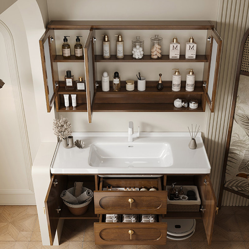 Bathroom cabinet retro Chinese style