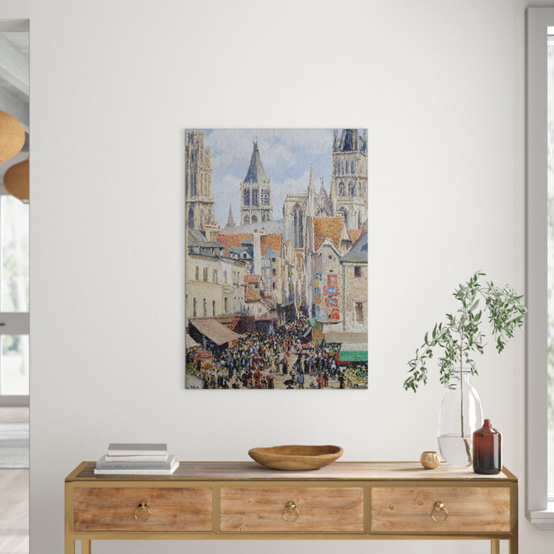 Camille Pissarro - Wrapped Canvas Painting, 100cm H x 70cm W