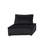 Anna 80"  Velvet 3 Pc Sectional Sofa Ottoman-1669595154