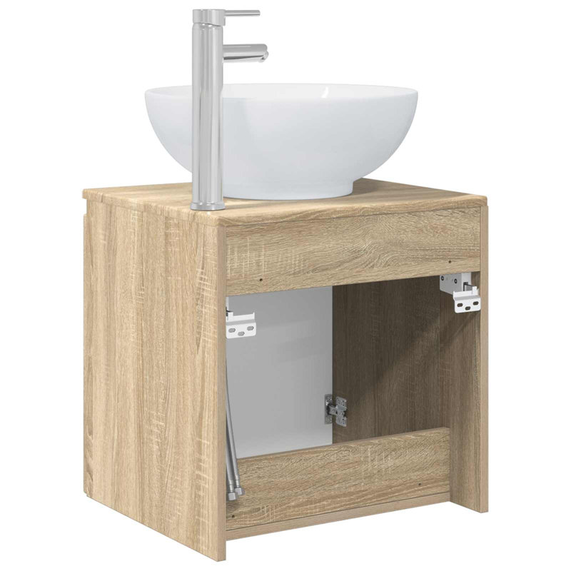 495 mm Bathroom Vanity, Sonoma Oak