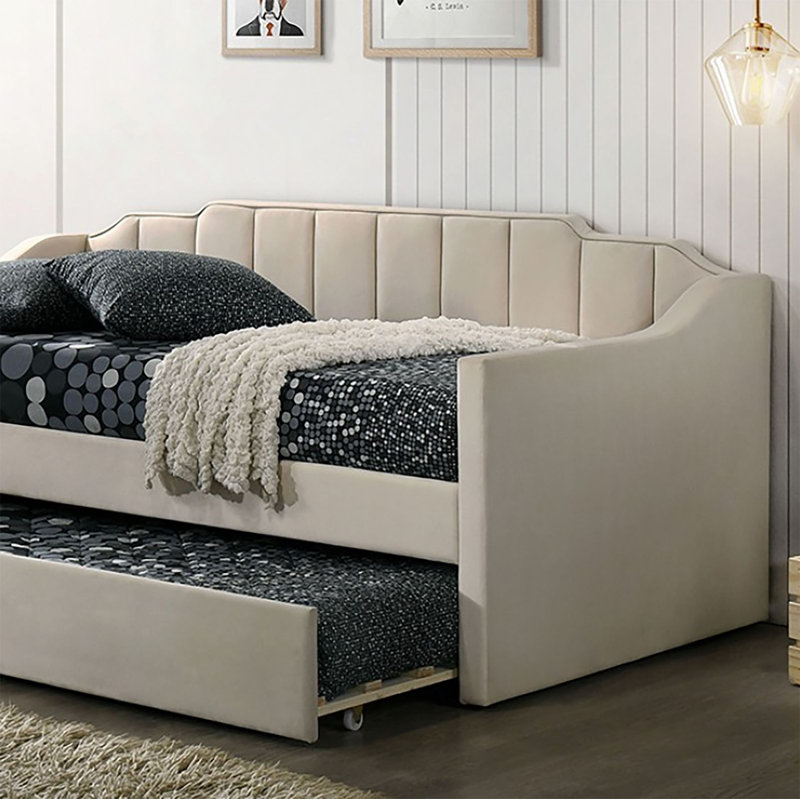 Lit de jour simple avec couchette Templin