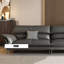 Canapé modulaire noir en cuir véritable-2051312411-2051312410-2051312407
