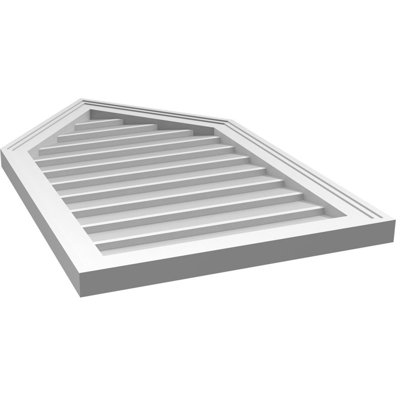 Ventilateur à pignon en uréthane non-fonctionnel Signature, H 34 po x l 20 po x P 1,5 po