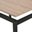 Ensemble de table de salle à manger à hauteur de comptoir 5 pièces Creager, avec table et 4 chaises (brun foncé)-227680961-227680960