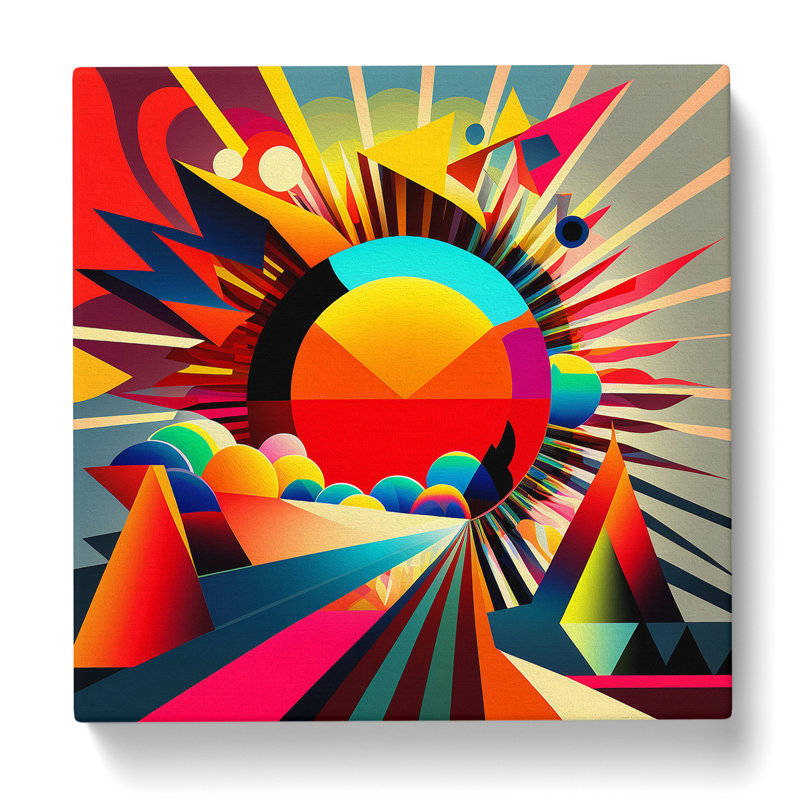 Prism Fauvism - Wrapped Canvas