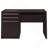 Cappuccino 2-Drawer Computer Desk