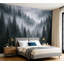 Papier peint auto-adhésif Misty Evergreen Forest Landscape-130117812