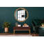 Huldar Glass Flat Wall Mirror