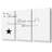 Nursery Quote Twinkle Twinkle Little Star 1 White Canvas 3 Panel Set-2028085492-2028310833