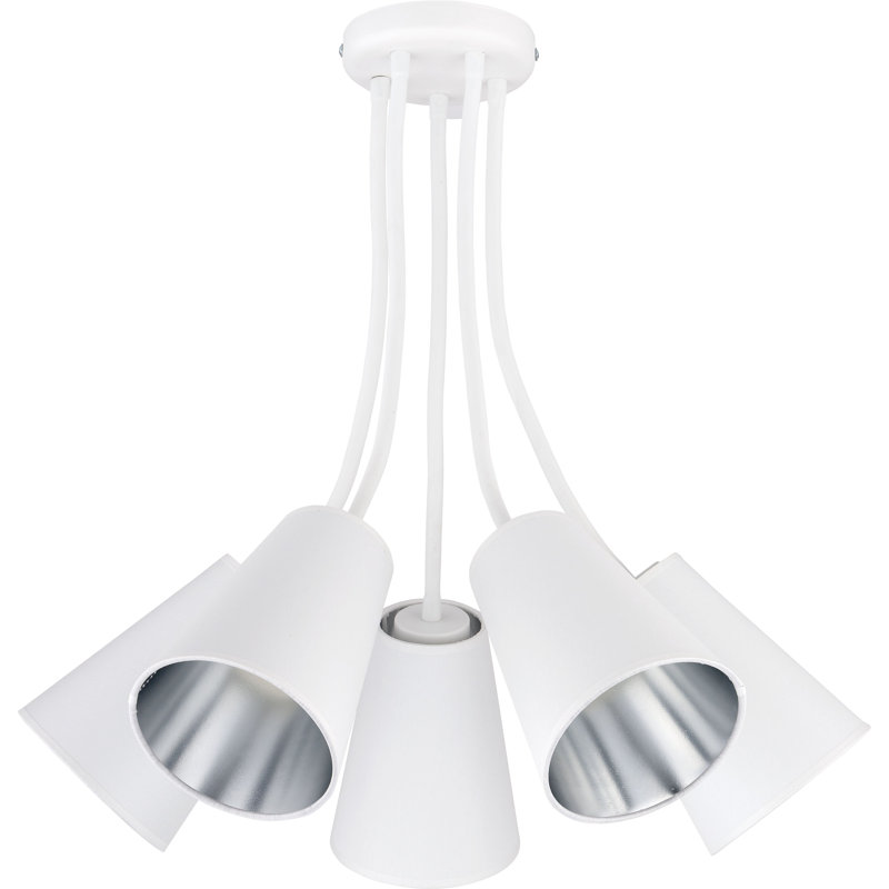 Aventina 5 - Light Cluster Pendant, White