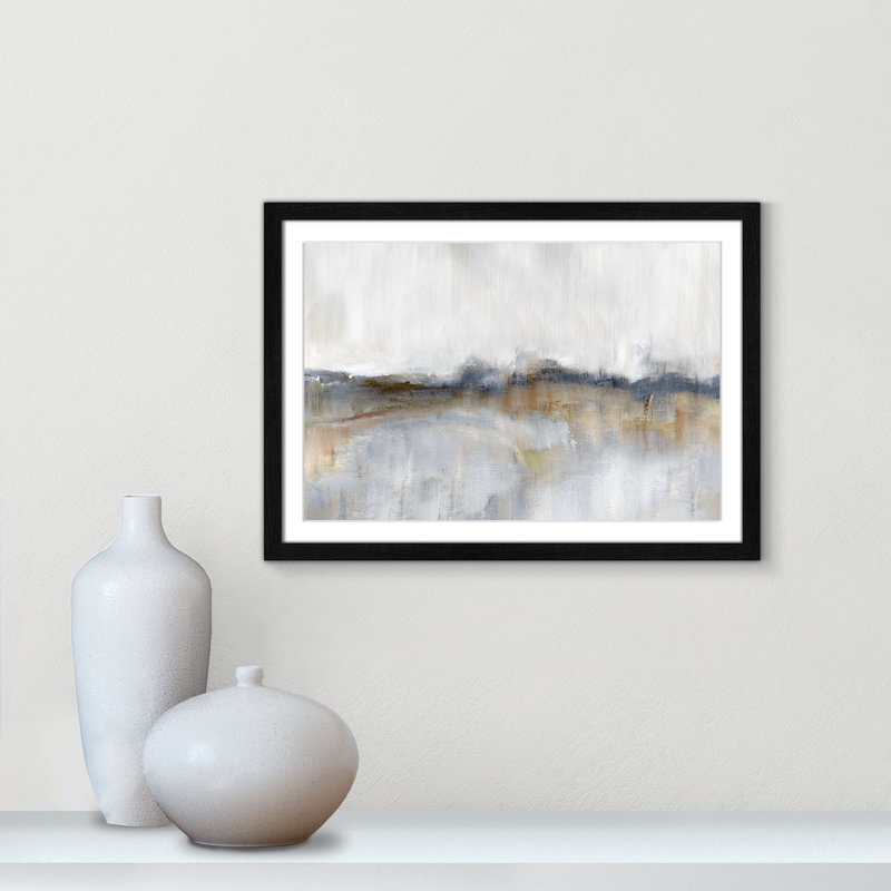 Autumnal Tide par - impression, Cadre noir, H 17 po x l 23 po x P 0,75 po