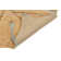 Monstera Cotton Area Rug in Olive/Soil Brown/Orche