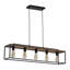 Lustre rectangulaire 5 lumières Deith