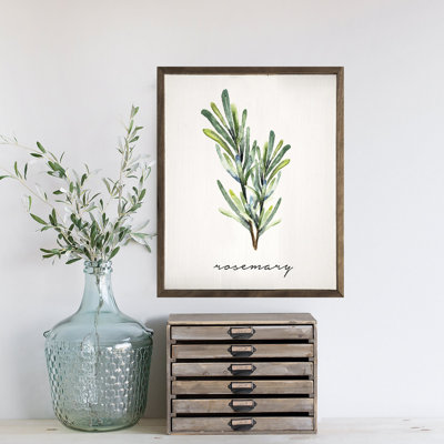 Series Herb Rosemary White