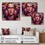«Colorful Native American Man III», impression sur toile-687869113-687869114