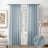 Janie Rod Pocket Semi-Sheer Curtain Panel Pair-1651270195-1651270346