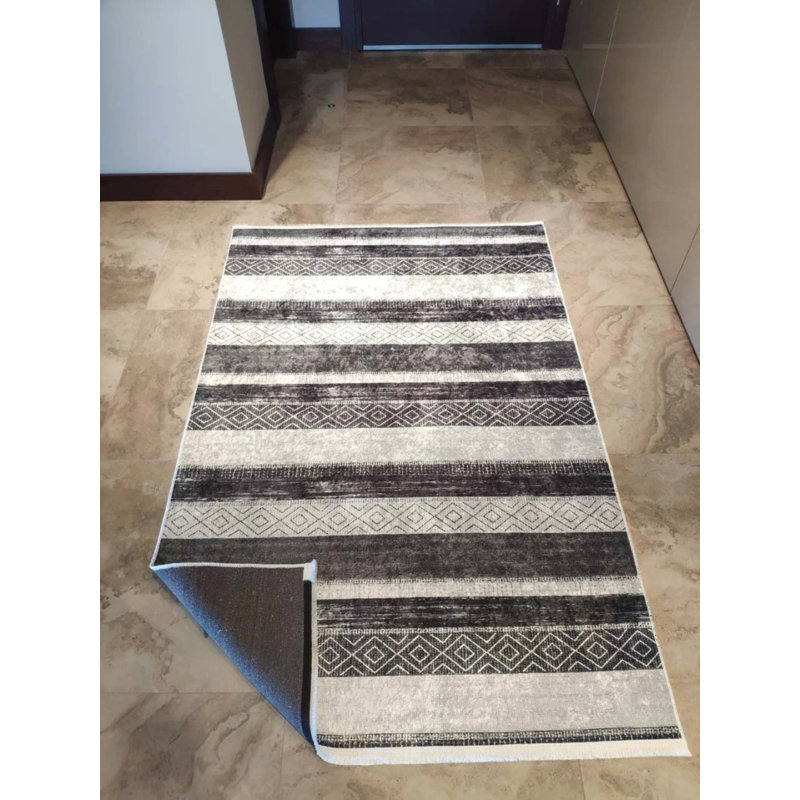 Tapis mathaï avec envers antidérapant, Rectangle 3 pi 3 po x 3 pi 11 po