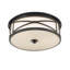 Plafonnier encastré transitionnel 3 lumières bronze foncé -1494470564