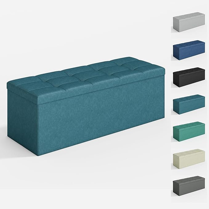 110cm Wide Standard Ottoman, Teal