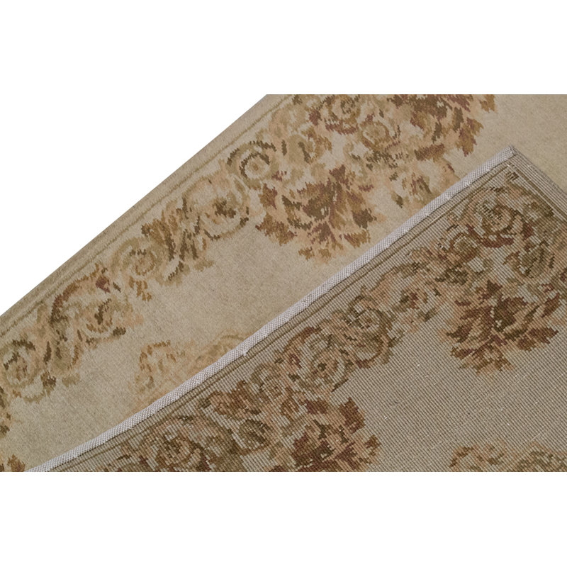 Savonnerie Wool Southwestern Area Rug