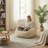 Adult Bean Bag Chair,ergonomically Designed Comfort, Offering Good Support For Back, Neck, Head, Providing Relaxing Experience,bedrooms, Living Room, Dorm. Perfect For Reading, Gaming, Lounging, Spending Time With Family,no Assembly Required.-53077008