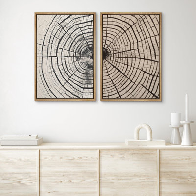 " Motivational Quotes Timeless Wisdom Modern Art Wall Decor Artwork Minimal " 2 - Pieces