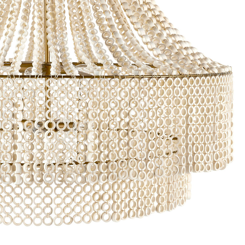 Hannie Large Chandelier, White