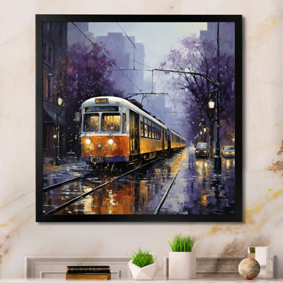 " Train Industrial Elegance Pointillism II "