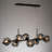 Hornersville 8 - Light Glass Globe Modern Linear Chandelier-1180748838