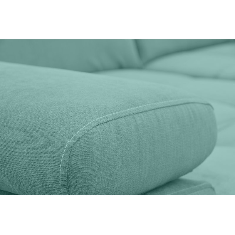 Berrada 5 Seater Corner Sofa, Left Hand Facing, Mint
