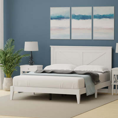 Marksbury Solid Wood Platform Bed